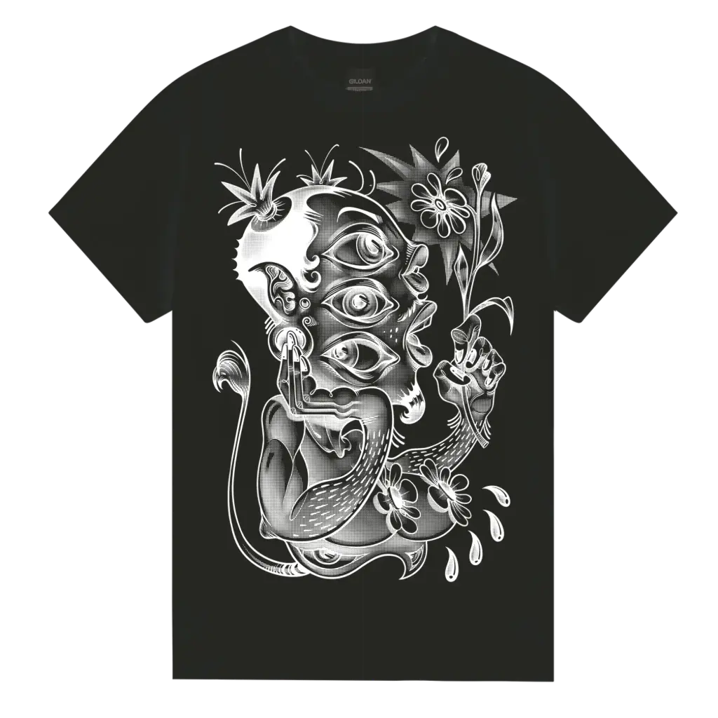 "Flower Child" Short Sleeve T-See